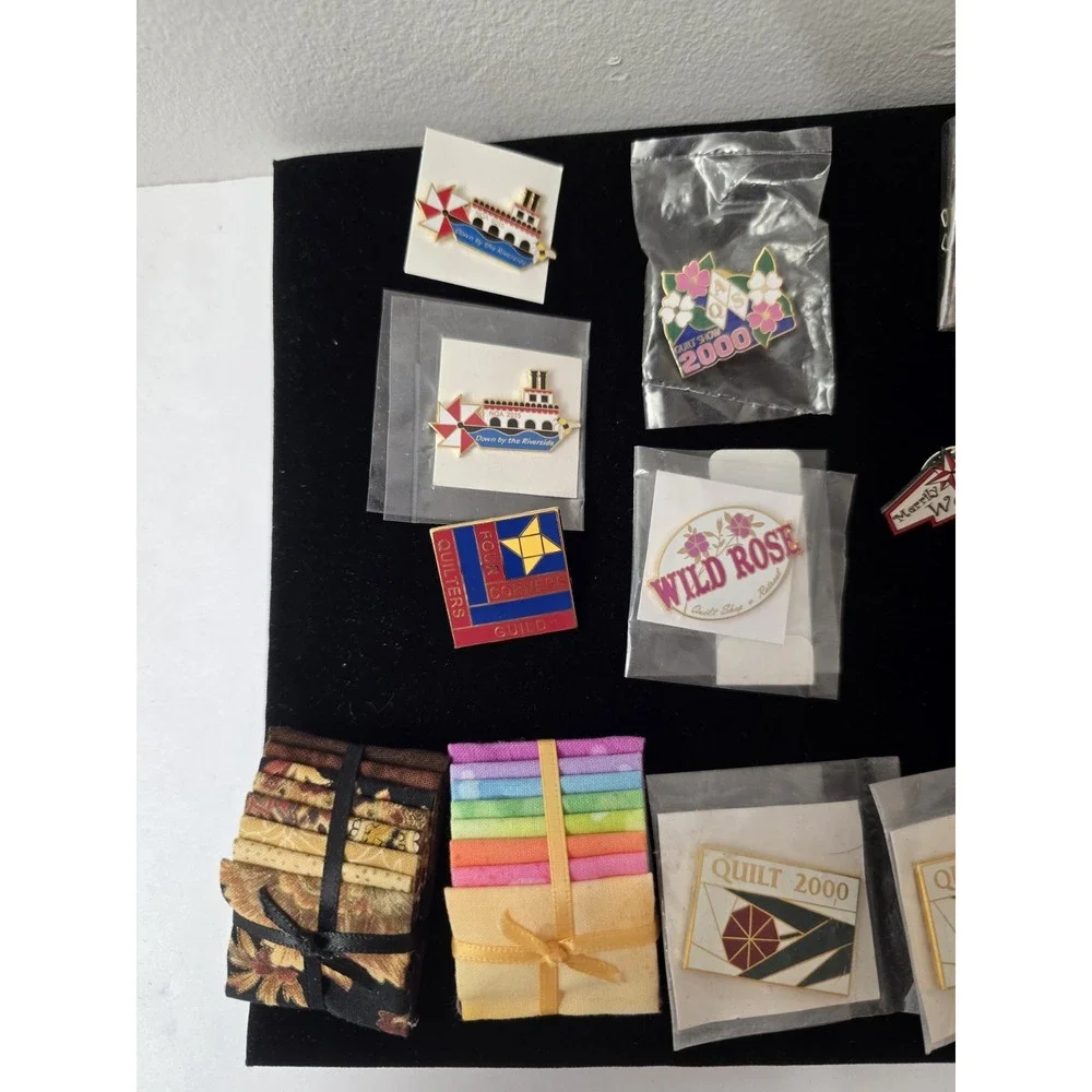 Quilting Show/ NQA PINS& Commemorative PENDANT LOT VARIOUS YEARS